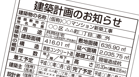 保存版！まとめ-東京都23区別「建築計画のお知らせ 」に関する情報
