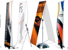 使ってみよう、バナースタンド。種類や用途のご紹介