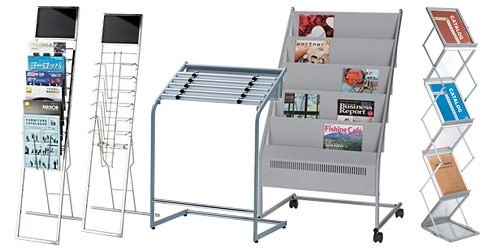 パンフレットラック・マガジンラック