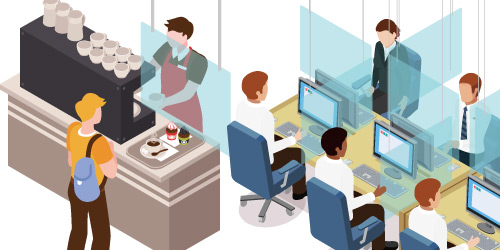 ビニールカーテン・天吊シート 