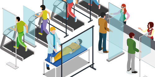 パーテーション型