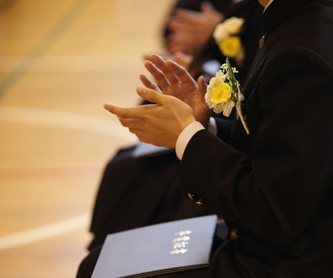 卒業式イメージ写真