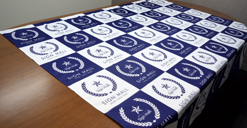 印刷幕のみの作製 サインモールオリジナル幕の写真