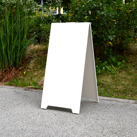 スタンドプレートSPスチール ホワイト 本体写真