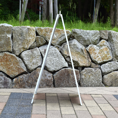 スタンドプレートSPスチール ホワイト 本体写真