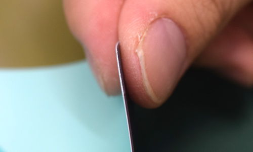 マグネットシートの断面図