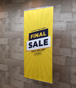 タペストリー掲示例2