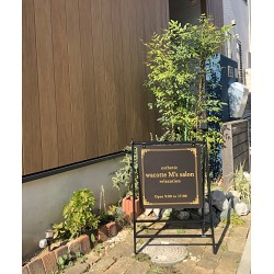 アンティーク調デザインのサロンの店頭看板を製作しました！