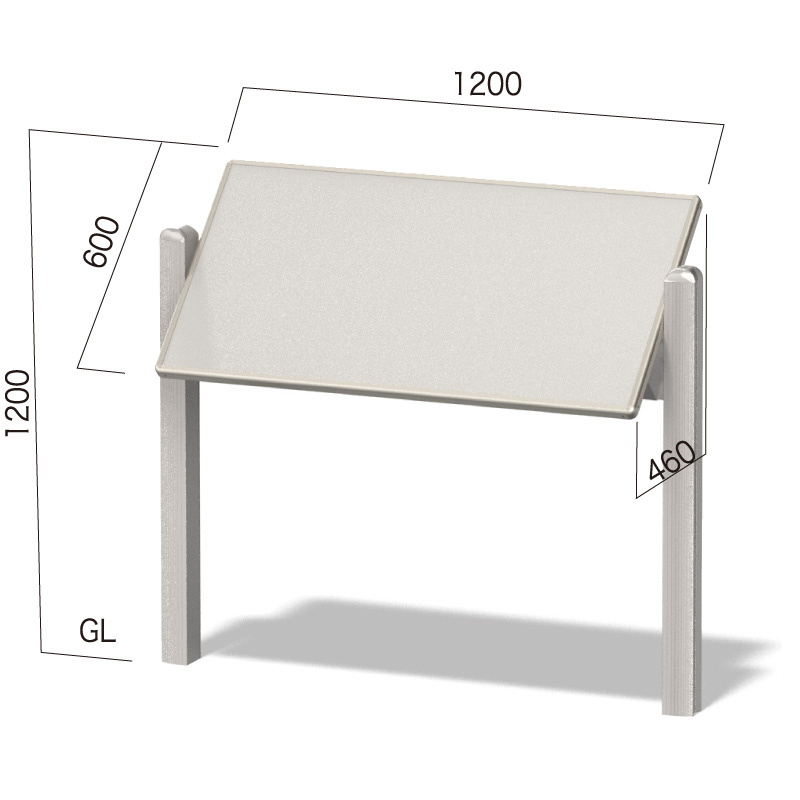 傾斜埋込看板 アトランタ ATタイプ  AT-5
