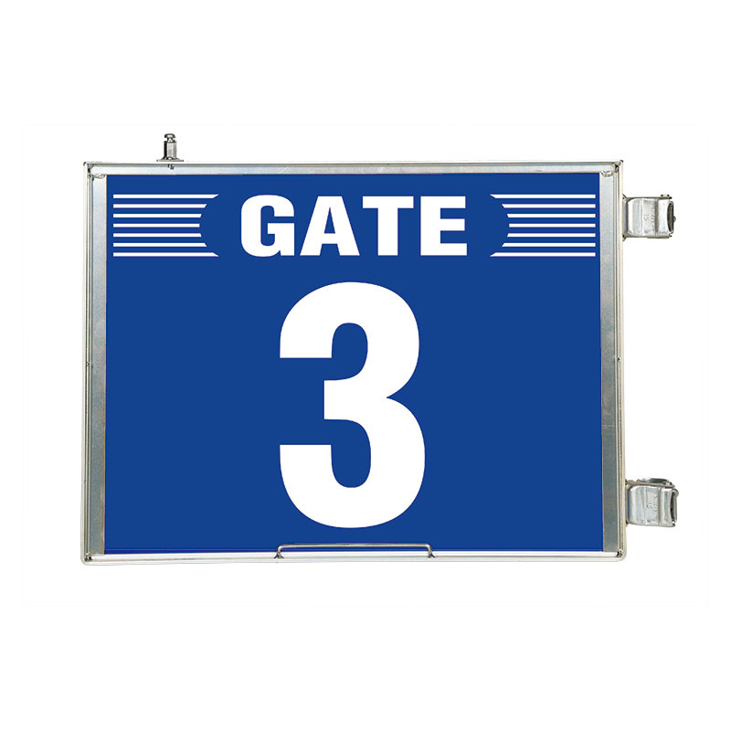 突出し式ゲート標識 GATE3 (305-83)