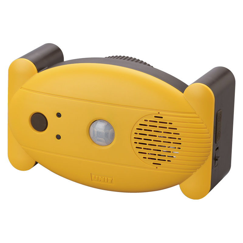 人感センサー式・録音音声警報機 セフティアラート (398-05) 安全用品・工事看板通販のサインモール