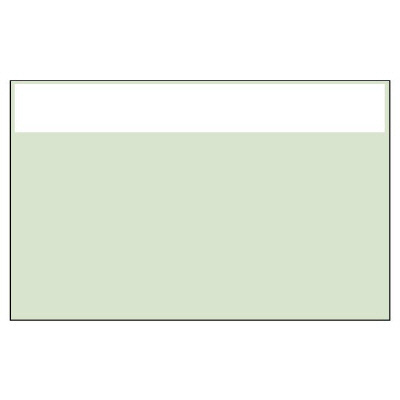 配管識別シート（大） 帯色：白（マンセル値N9.5） (414-26)