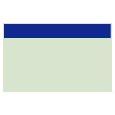 配管識別シート（小） 帯色：紺（マンセル値3.75PB 3/11） (416-04)