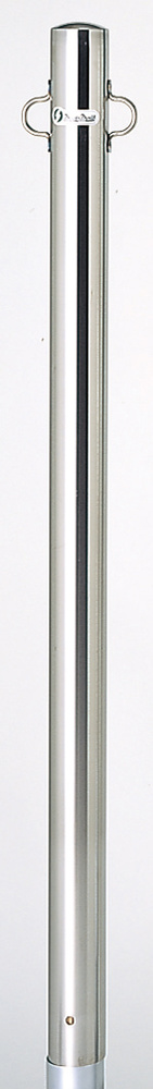 駐車用区画支柱 ステンレス製 60.5Φ (835-315) - 安全用品・工事看板通販のサインモール
