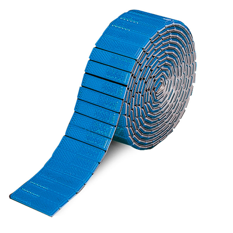 反射レフテープ (セパ付) 50mm幅×2.5m巻 ブルー (866-005) 安全用品・工事看板通販のサインモール