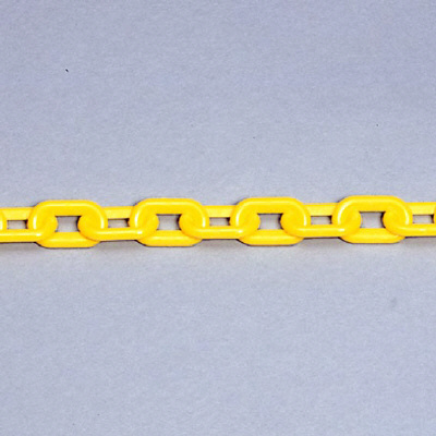プラスチックチェーン 黄色 1m (871-221)