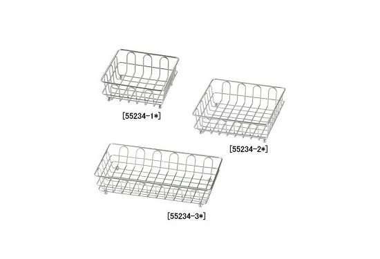 ステンバスケット 四角小型 (55234-1*)