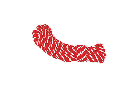 ロープ 8-8 (紅白紐) 3間 5.4m (41423-3*)
