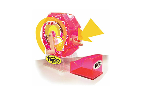 カプセル抽選器ガラコロ 本体 ピンク (51061PNK)