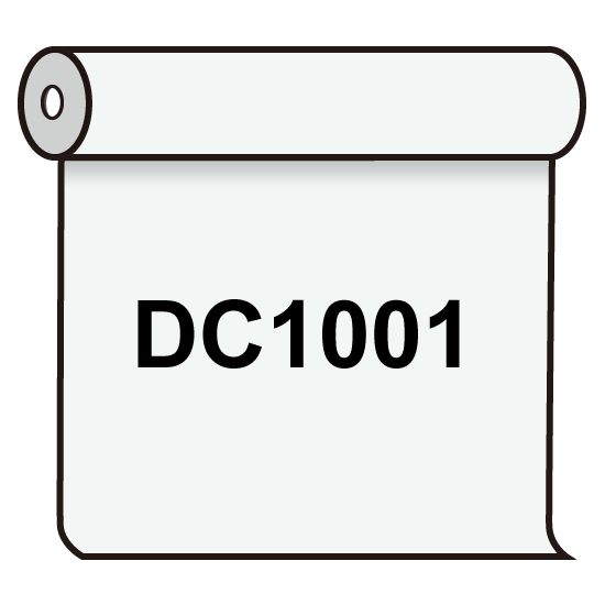【送料無料】 ダイナカル DC1001 ホワイト(グレー糊) 1020mm幅×10m巻 (DC1001)
