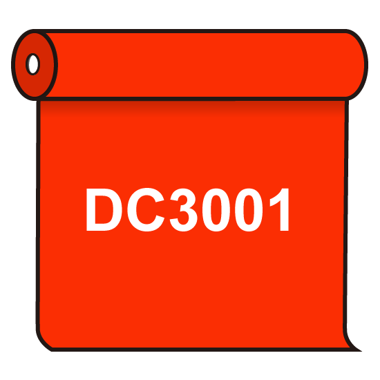 【送料無料】 ダイナカル DC3001 バーミリオンオレンジ 1020mm幅×10m巻 (DC3001)
