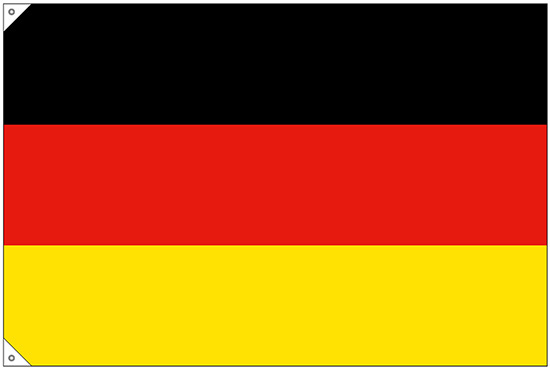 販促用国旗 ドイツ サイズ:大 (23660)