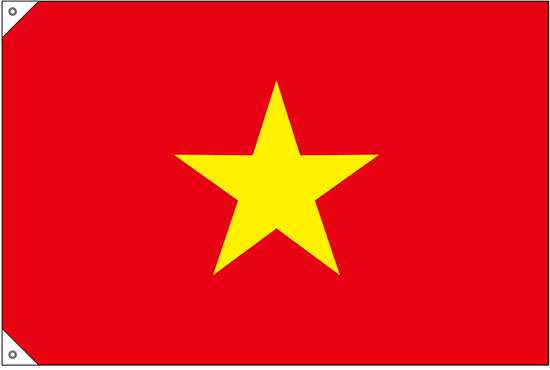 販促用国旗 ベトナム サイズ:小 (23710)