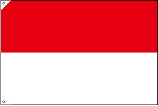 販促用国旗 インドネシア サイズ:小 (23713) ※受注生産品