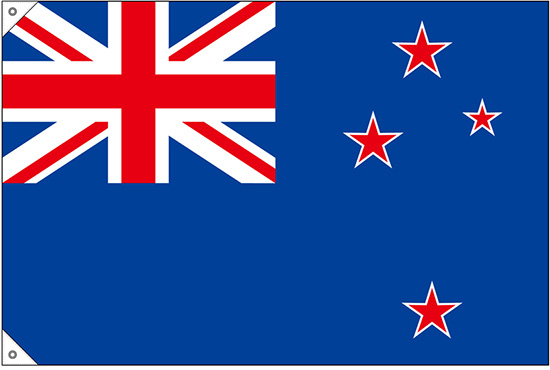 販促用国旗 ニュージーランド サイズ:小 (23740)