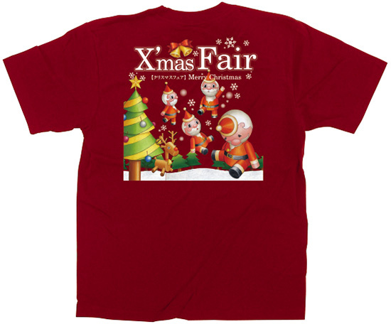 赤Tシャツ XmasFair キャラクター サイズ:S (64776)