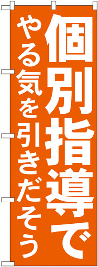 のぼり旗 個別指導でやる気を引きだそう (GNB-60)