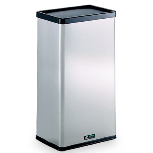 屋内用ステンレス製ゴミ箱 ステンターンボックス (DS-213-010-0)