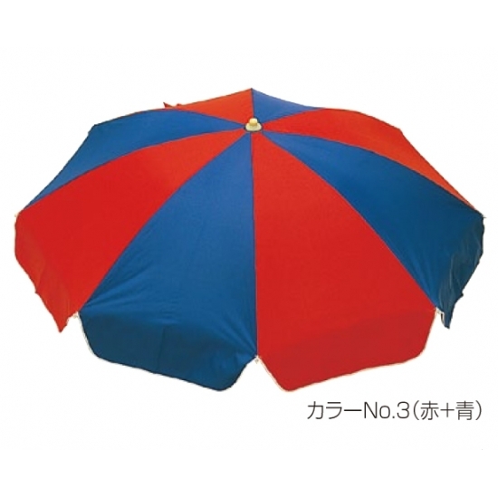 ガーデンパラソル716 カラー:赤+青 (MZ-591-716-No.3)