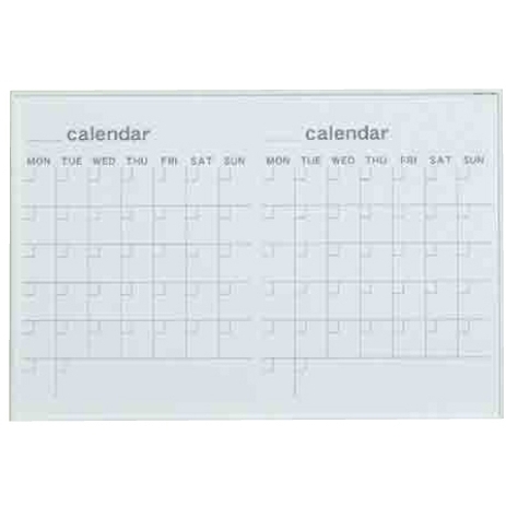 ホワイトボード MRシリーズ (壁掛) カレンダー MR23W 板面寸法 W910×H610 (MR23W)