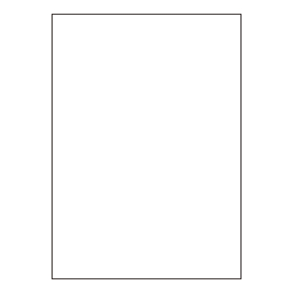 氏名標識 (樹脂タイプ) 104×65×1mm スペア用白名札 10枚入 (045013)