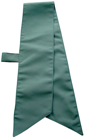 ループ付スカーフ (8671) フォレストグリーン