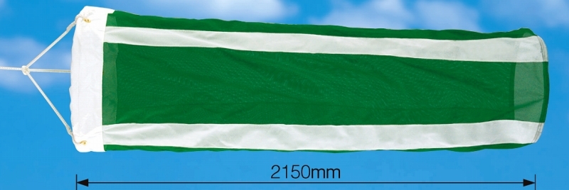 吹き流し (緑/白) (372-31A)