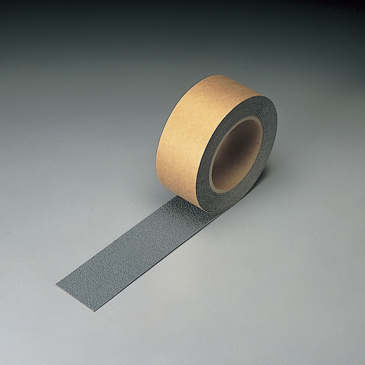 滑り止めテープ タイプC 軽歩行用 グレー 幅:50mm幅 (374-96)