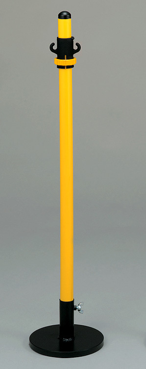 2WAYガード (フック付き) 黄色 (871-30A) 安全用品・工事看板通販のサインモール