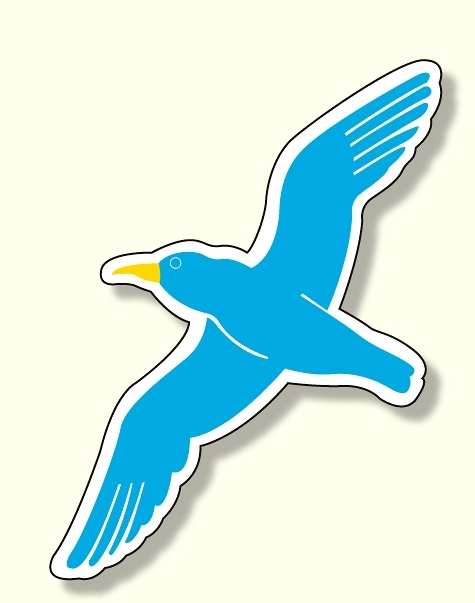 ジョイシール バードフリー 鳥(青) (913-22)
