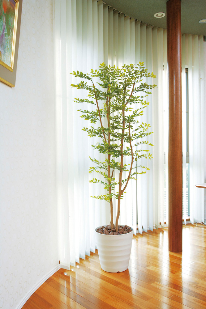 光触媒 人工観葉植物 ゴールデンリーフ 1.8 (高さ180cm)