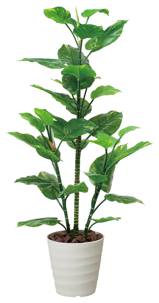 光触媒 人工観葉植物 フレッシュポトス1.5 (高さ150cm)