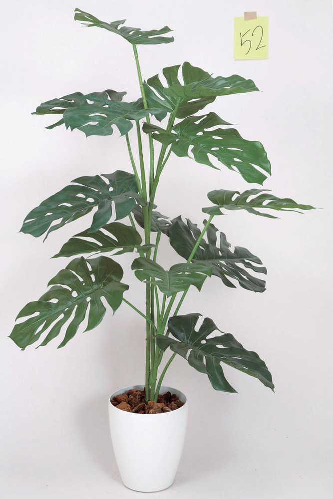 光触媒 人工観葉植物 モンステラ1.2 (高さ120cm)