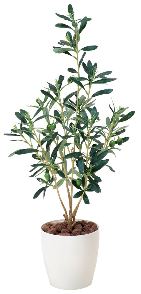 光触媒 人工観葉植物 オリーブ (高さ73cm)