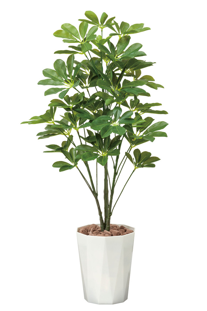 光触媒 人工観葉植物 シェフレラ90 (高さ90cm)