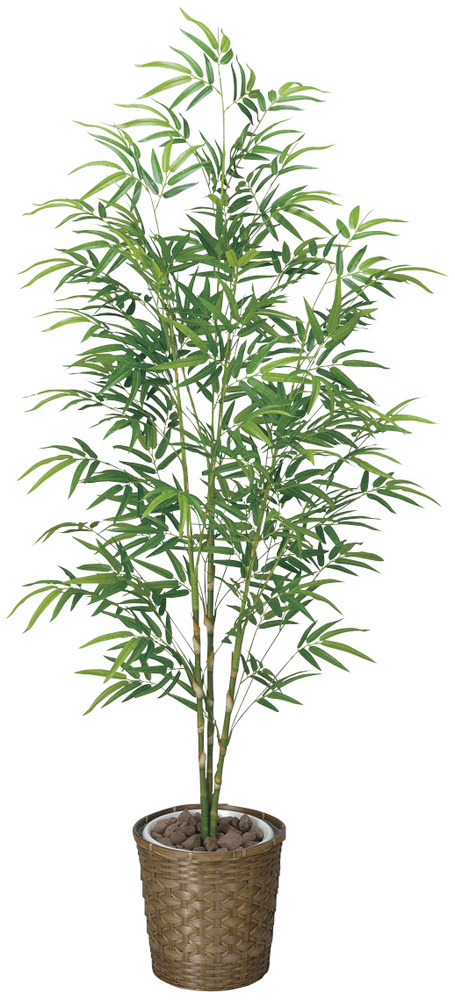 光触媒 人工観葉植物 青竹 1.8 (高さ180cm)