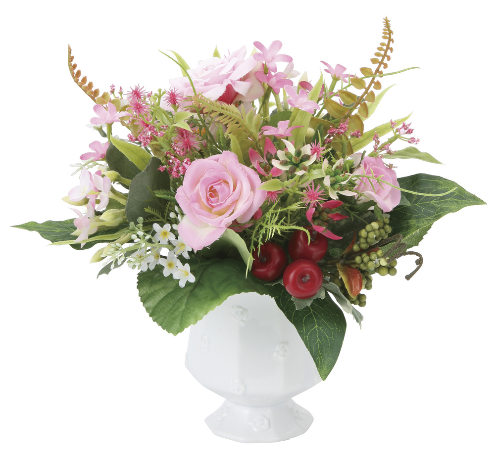 バンビーナ (造花) 高さ22cm 光触媒 (865A48)