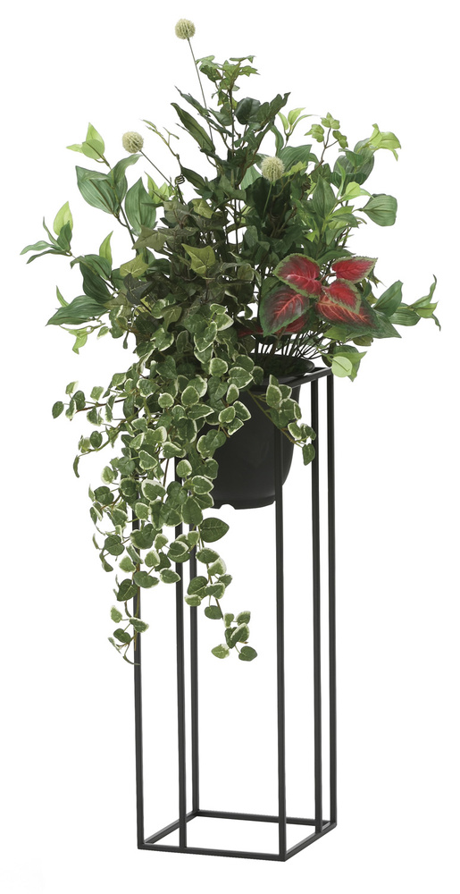 光触媒 人工観葉植物 グリーンスタンドプミラ1.0 (高さ100cm)