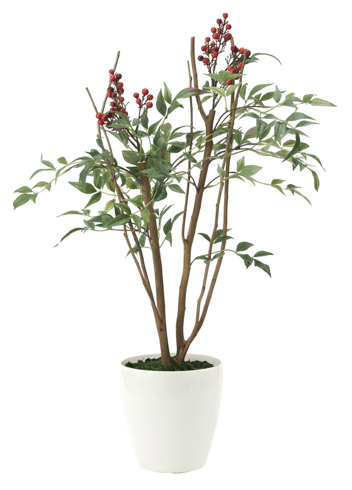 光触媒 人工観葉植物 南天70 (高さ70cm)