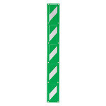 フェンスクッション 緑／白（反射） (304-42)